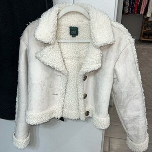 Wild fable cream jacket NWOT